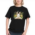 Cute Rabbit And Book Women Girls Reading Book Rabbit Lover Graphic Youth