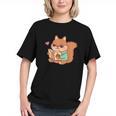 Cute Squirrel Reading A Book Lovers Anime Kawaii Women Kids Graphic Youth Cute Squirrel Reading A Book Lovers Anime Kawaii Women Kids Graphic Youth