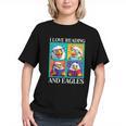 Eagle Love Reading And Eagles Child Book Lover Graphic Youth Eagle Love Reading And Eagles Child Book Lover Graphic Youth