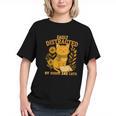 Easily Distracted By Cats And Books Cute Cat Book Lover Graphic Youth
