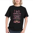 I Fall For The Characters WCrowns Fantasy Book Lover Tee Graphic Youth