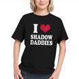 Fantasy Romantasy Book Lover I Love Heart Shadow Daddies Graphic Youth