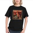 Fight Evil Read Books Propaganda Poster Graphic Youth Fight Evil Read Books Propaganda Poster Graphic Youth