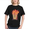 Flames And Lighter Costume For Matchbook Lovers Graphic Youth