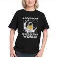 Good Book Is Out Of This World Astronaut Moon Space Reading Graphic Youth Good Book Is Out Of This World Astronaut Moon Space Reading Graphic Youth