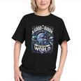 A Good Book Is Out Of This World Shirt Astronaut Reading Graphic Youth