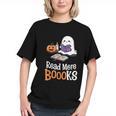 Halloween Teacher Women Cute Reading Ghost Read More Books Graphic Youth Halloween Teacher Women Cute Reading Ghost Read More Books Graphic Youth