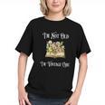 I'm Not Old Women Shirt Vintage Chic Floral Book Graphic Youth