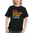 It's A Good Day To Read A Book Retro Vintage Teacher Graphic Youth