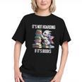 It's Not Hoarding If It's Books ShirtDragon Reading Book Graphic Youth It's Not Hoarding If It's Books ShirtDragon Reading Book Graphic Youth