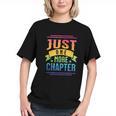 JUST ONE MORE CHAPTER Fun Reading Book Lover Graphic Youth