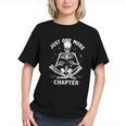Just One More Chapter Skeleton Reading Bookworm Graphic Youth Just One More Chapter Skeleton Reading Bookworm Graphic Youth