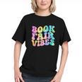 Library Book Fair Vibe Tie Dye School Reading Nostalgic Graphic Youth