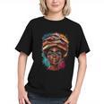 Melanin Girl Afro Book Lover Librarian Teacher Student Graphic Youth