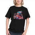 Octopus Reading Book Kraken Book Lover Graphic Youth