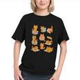 Orange Cats Reading Books Cat Lover Graphic Youth