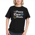 Peace Love Books Read Book Reading Librarian Across America Graphic Youth