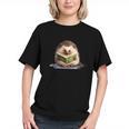 Porcupine Reading Book Hedgehog Book Lover Graphic Youth Porcupine Reading Book Hedgehog Book Lover Graphic Youth