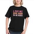 I Put My Book Down To Be Here Book Lover Book Nerd Graphic Youth