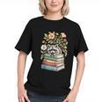 Raccoon Books Reading Flowers Graphic Youth