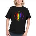 Rainbow Book With Stars And Moon Phases Gay Pride LGBT Graphic Youth Rainbow Book With Stars And Moon Phases Gay Pride LGBT Graphic Youth