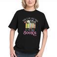 There Is No Such Thing As Too Many Books Reading Bookworm Graphic Youth