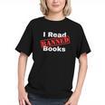 I Read Banned Books Censored Red Stamp Reading Librarian Graphic Youth
