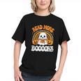 Read More Books Booooks Ghost Pumpkin Cute Teacher Halloween Graphic Youth