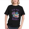 Read More Books Floral Book Reader Art Reading Lover Quote Graphic Youth