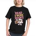 Read S'More Books Camping Outdoors Travel Campfire Smores Graphic Youth