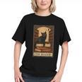 The Reader Cat Book Reading Halloween Tarot Card Graphic Youth The Reader Cat Book Reading Halloween Tarot Card Graphic Youth