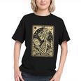 The Reader Tarot Card Book Lover Skeleton Reading Book Graphic Youth The Reader Tarot Card Book Lover Skeleton Reading Book Graphic Youth