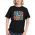 Reads Across Tee America Books Reader Reading Teacher Graphic Youth