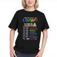 Retro Librarian Book Reader Library Book Reading Graphic Youth