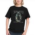 Salem Witch Book Club Cat Reading Witchy Halloween Men Graphic Youth