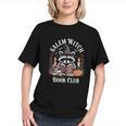 Salem Witch Book Club Raccoon Halloween Graphic Youth