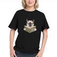Siamese Cat Reading Book How To Train Your Human Humorous Graphic Youth