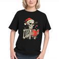 Skeleton Reading Book Christmas Teacher Librarian Book Lover Graphic Youth Skeleton Reading Book Christmas Teacher Librarian Book Lover Graphic Youth