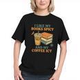 Spicy Books And Iced Coffee Book Lover Smut Reader Graphic Youth