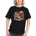 Squirrel Reading a Book Lover Bookworm Graphic Youth