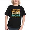 I Survived Reading Banned Books Read Librarian Men Women Graphic Youth