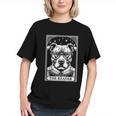 Tarot Card Vintage Pit Bull Pittie Dog Book Lover The Reader Graphic Youth Tarot Card Vintage Pit Bull Pittie Dog Book Lover The Reader Graphic Youth
