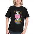 Unicorn Read Reading Book Librarian America Girls Women Graphic Youth