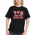 Valentine Day Book Read Your Heart Out Lovers Teacher Kids Graphic Youth