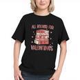Valentines All Booked For Valentines Book Lovers Teacher Kid Graphic Youth