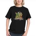 Wild About Reading Books Lovers Novelty Bookworm Library Day Graphic Youth