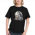 Wolf Reading Book Librarian Library Wolves Graphic Youth