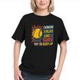 Women's Girls Softball Play Like A Girl Comic Book Pop Art Graphic Youth