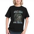 In A World Of Bookworms Be A Book Dragon Book Lover Reader Graphic Youth