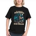 In a World Of Bookworms Be a Book Dragon Reading Graphic Youth